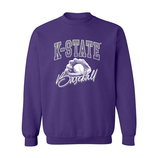 Kansas State - NCAA Baseball : Ethan Giesbrecht - Sports Shersey Crewneck Sweatshirt-0