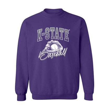 Kansas State - NCAA Baseball : Lincoln Sheffield - Sports Shersey Crewneck Sweatshirt-0