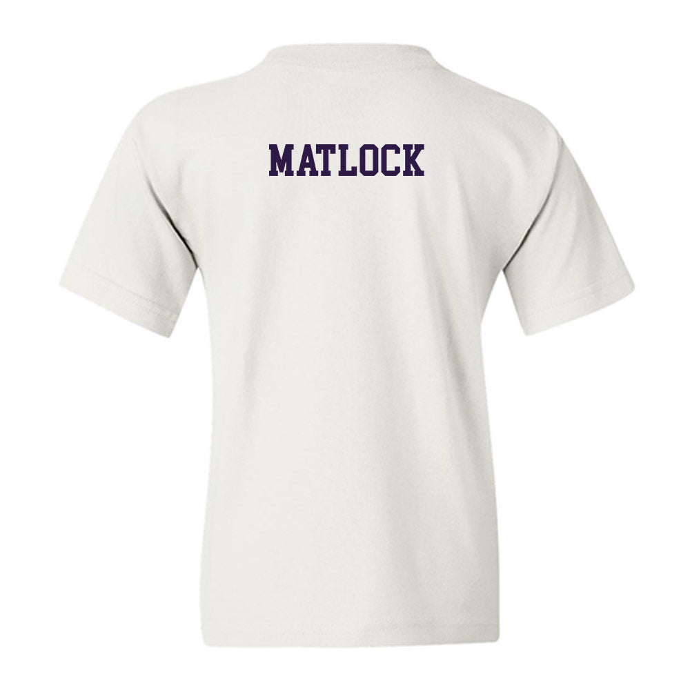 Kansas State - NCAA Men's Track & Field : Nen Matlock - Sports Shersey Youth T-Shirt-1
