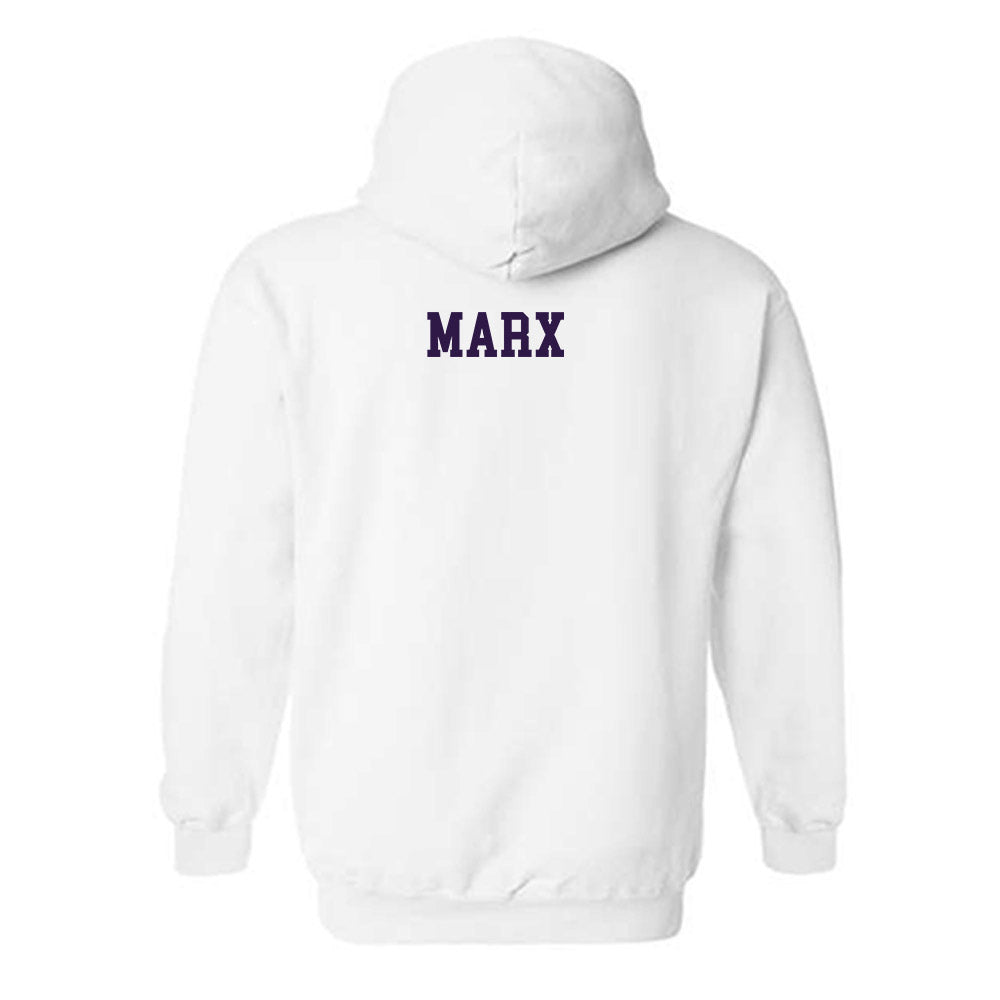 Kansas State - NCAA Men's Track & Field : Riley Marx - Sports Shersey Hooded Sweatshirt-1
