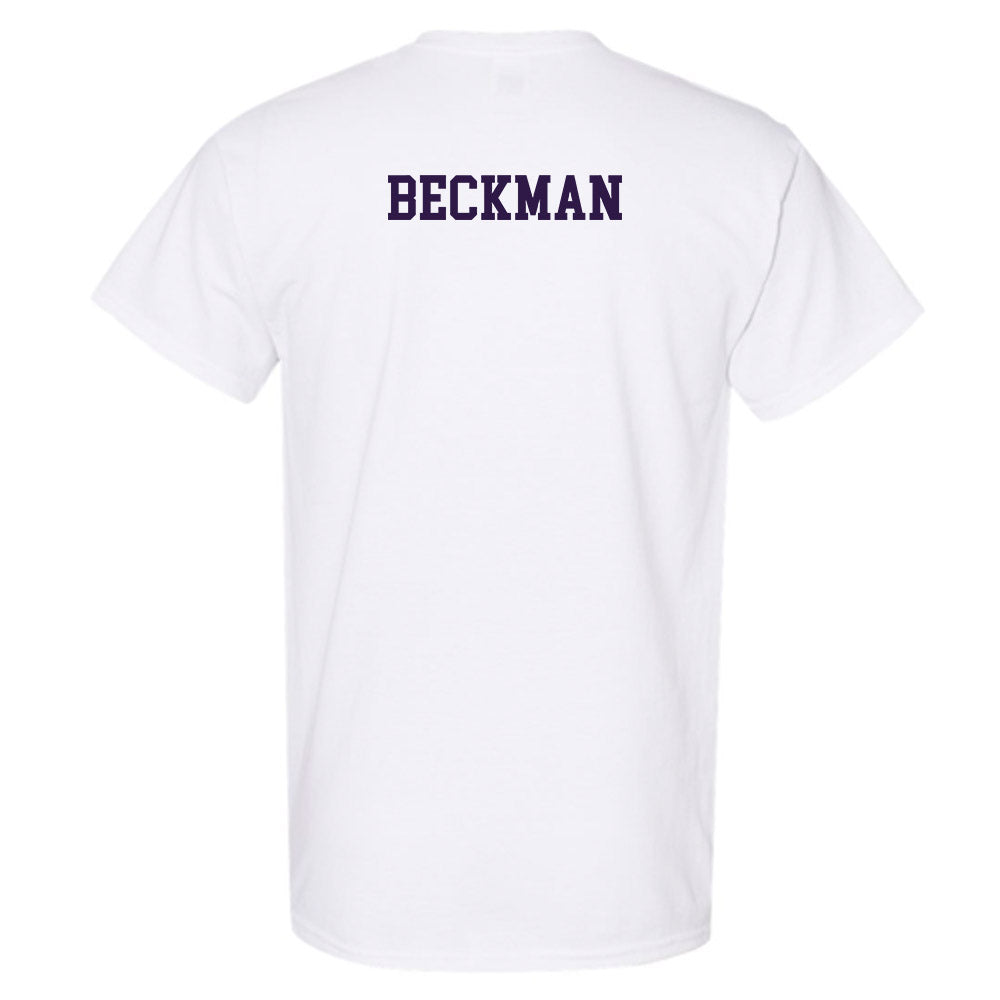 Kansas State - NCAA Men's Track & Field : Logan Beckman - Sports Shersey T-Shirt-1