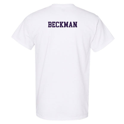 Kansas State - NCAA Men's Track & Field : Logan Beckman - Sports Shersey T-Shirt-1