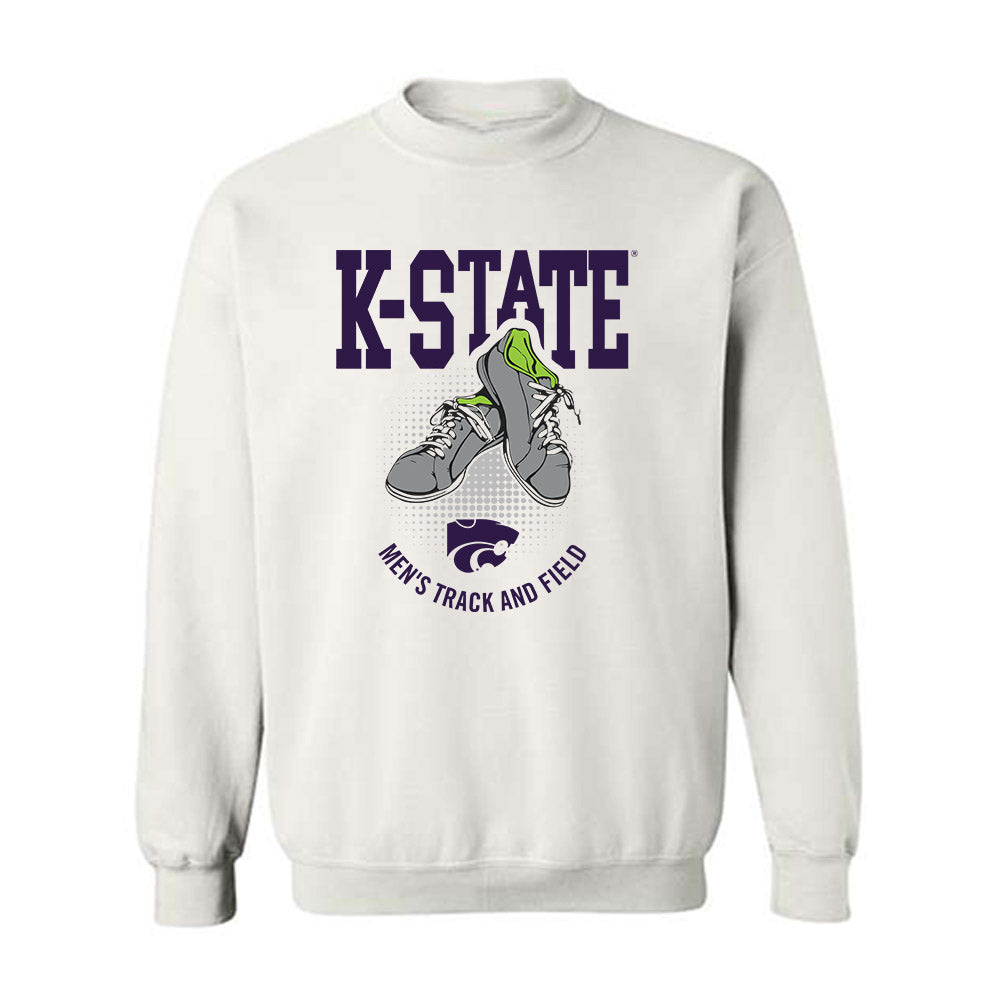 Kansas State - NCAA Women's Track & Field : Delaney Wright - Sports Shersey Crewneck Sweatshirt-0