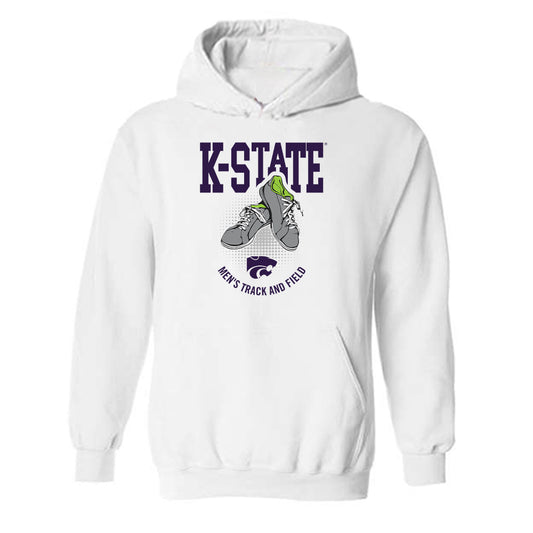 Kansas State - NCAA Men's Track & Field : Croix DaCunha - Sports Shersey Hooded Sweatshirt-0