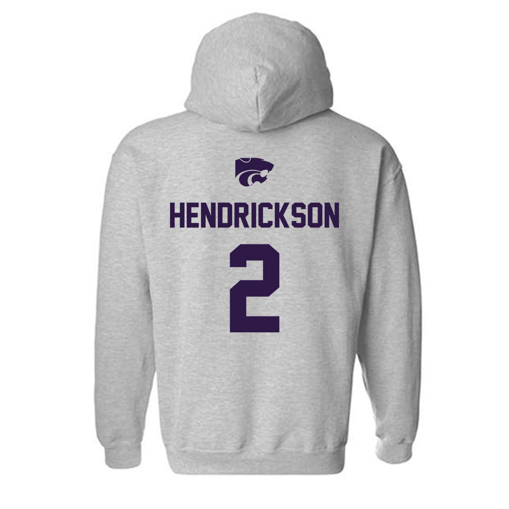 Kansas State - NCAA Women's Soccer : lily hendrickson - Sports Shersey Hooded Sweatshirt-1