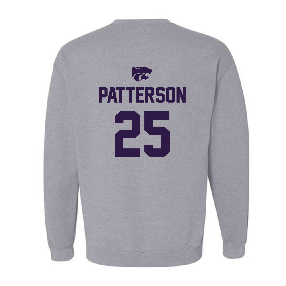 Kansas State - NCAA Women's Soccer : Ava Patterson - Sports Shersey Crewneck Sweatshirt-1