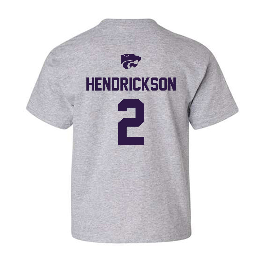 Kansas State - NCAA Women's Soccer : lily hendrickson - Sports Shersey Youth T-Shirt-1