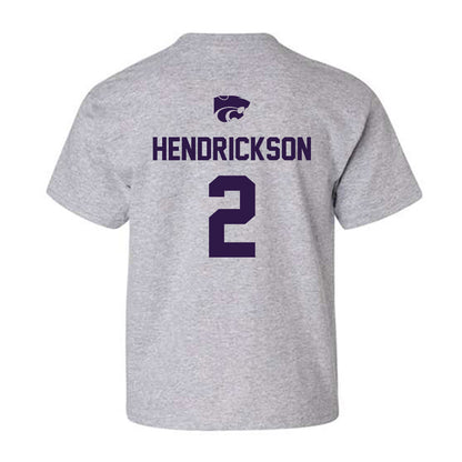Kansas State - NCAA Women's Soccer : lily hendrickson - Sports Shersey Youth T-Shirt-1