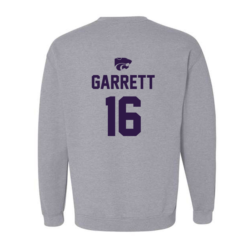 Kansas State - NCAA Women's Soccer : Ava Garrett - Sports Shersey Crewneck Sweatshirt-1