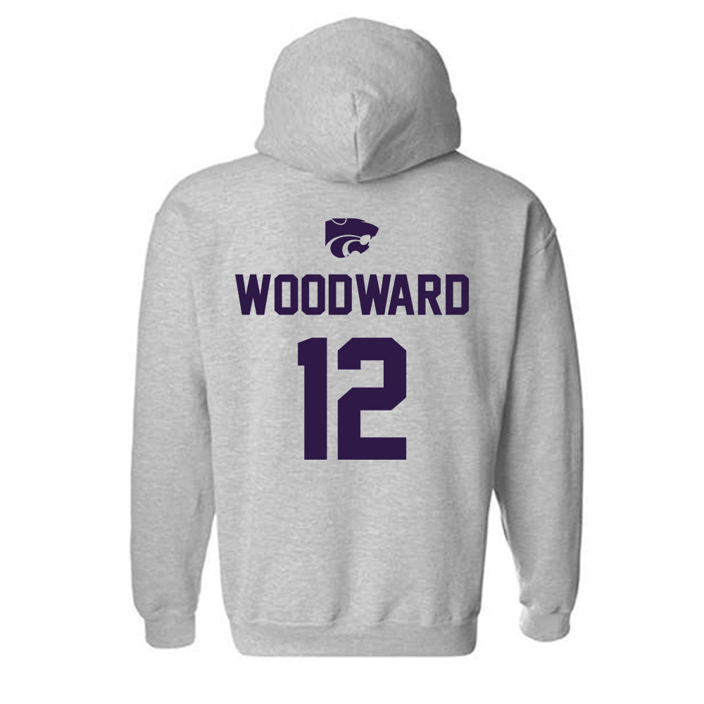 Kansas State - NCAA Women's Soccer : Jayce Woodward - Sports Shersey Hooded Sweatshirt-1
