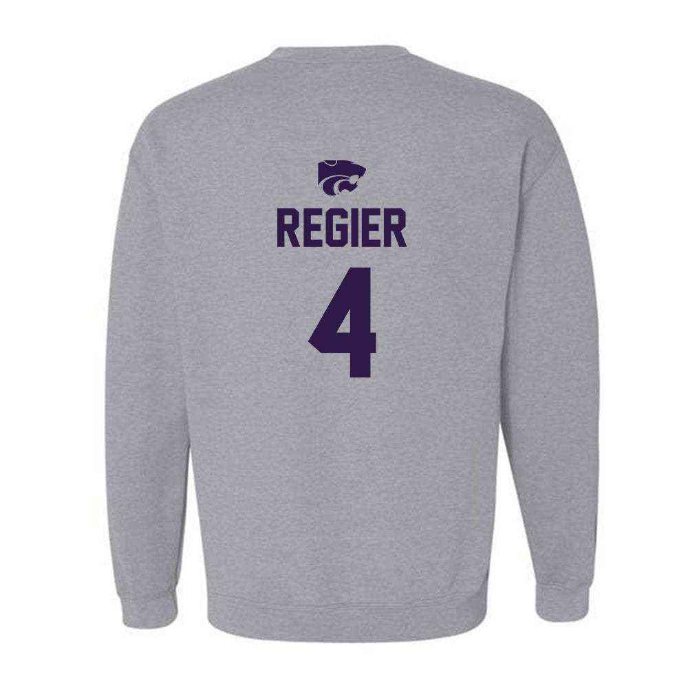 Kansas State - NCAA Women's Soccer : Alix Regier - Sports Shersey Crewneck Sweatshirt-1