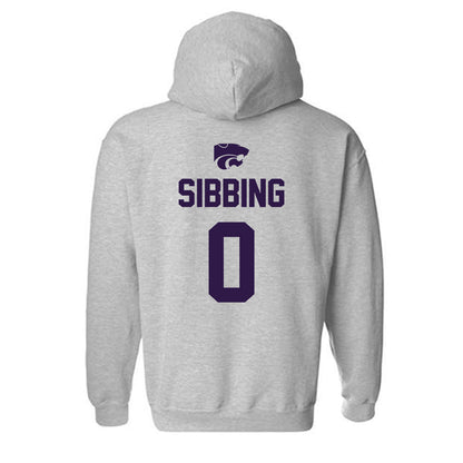 Kansas State - NCAA Women's Soccer : Maddie Sibbing - Sports Shersey Hooded Sweatshirt-1