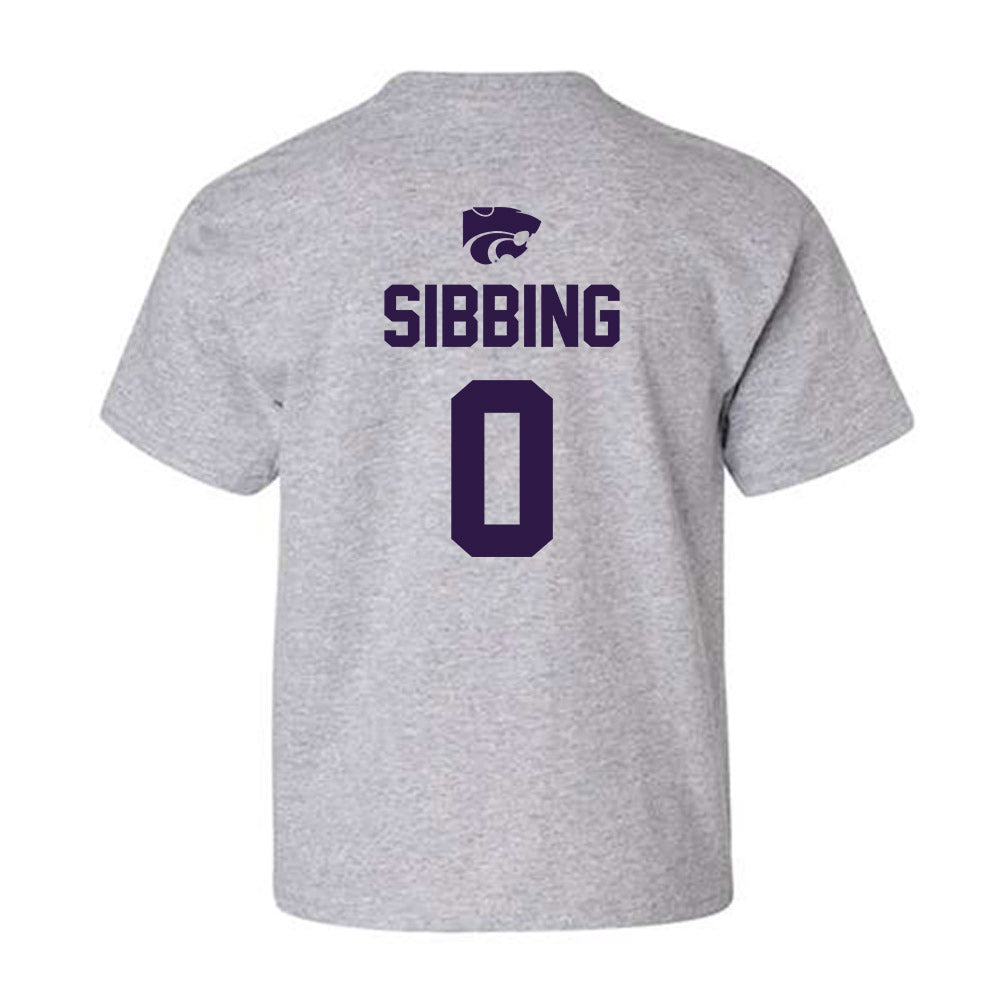 Kansas State - NCAA Women's Soccer : Maddie Sibbing - Sports Shersey Youth T-Shirt-1