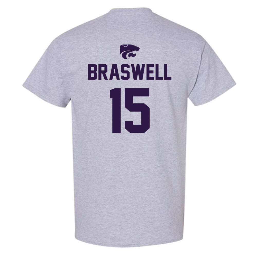Kansas State - NCAA Women's Soccer : McKinnan Braswell - Sports Shersey T-Shirt-1