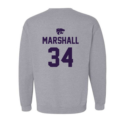 Kansas State - NCAA Women's Soccer : Allison Marshall - Sports Shersey Crewneck Sweatshirt-1