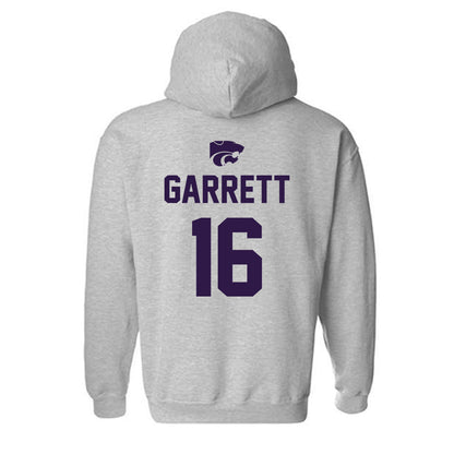 Kansas State - NCAA Women's Soccer : Ava Garrett - Sports Shersey Hooded Sweatshirt-1