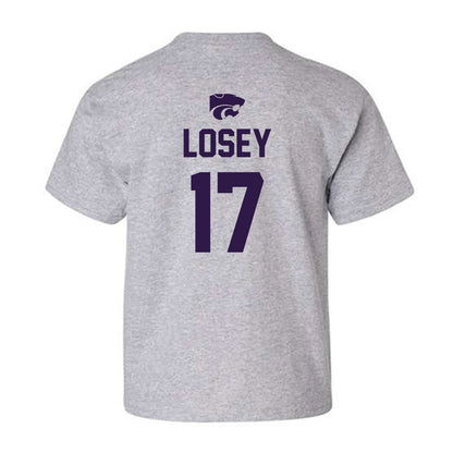 Kansas State - NCAA Women's Soccer : Jordan Losey - Sports Shersey Youth T-Shirt-1