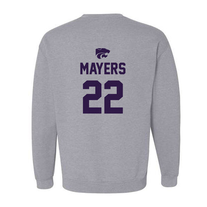 Kansas State - NCAA Women's Soccer : Langley Mayers - Sports Shersey Crewneck Sweatshirt-1