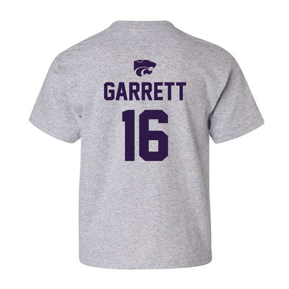 Kansas State - NCAA Women's Soccer : Ava Garrett - Sports Shersey Youth T-Shirt-1