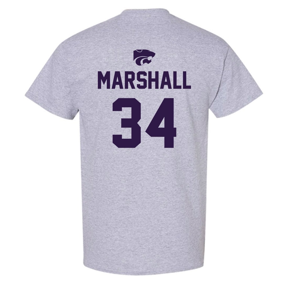 Kansas State - NCAA Women's Soccer : Allison Marshall - Sports Shersey T-Shirt-1