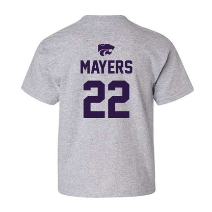 Kansas State - NCAA Women's Soccer : Langley Mayers - Sports Shersey Youth T-Shirt-1