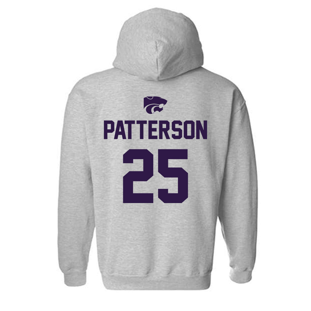 Kansas State - NCAA Women's Soccer : Ava Patterson - Sports Shersey Hooded Sweatshirt-1