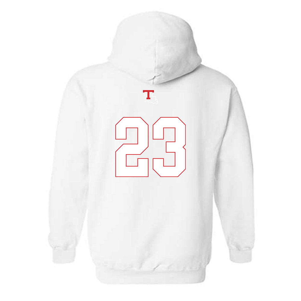 LA Tech - NCAA Softball : Reagan Marchant - Generic Shersey Hooded Sweatshirt-1