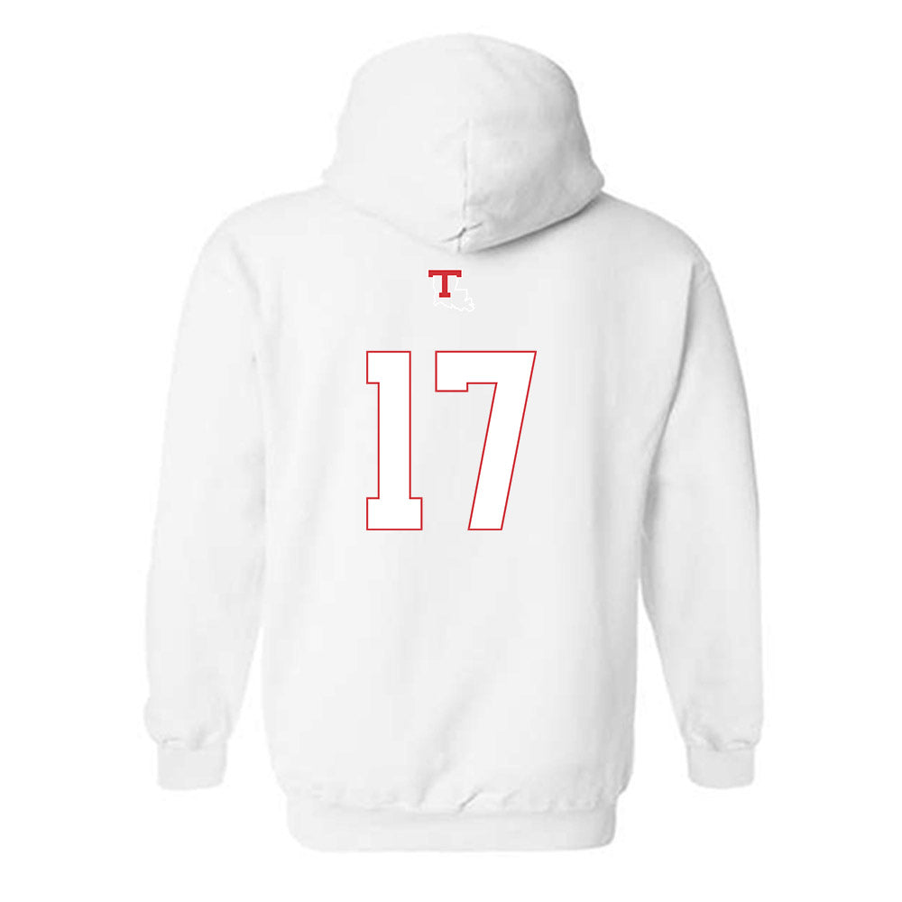LA Tech - NCAA Softball : Elena Heng - Generic Shersey Hooded Sweatshirt-1