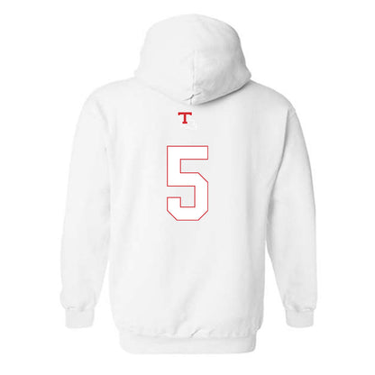 LA Tech - NCAA Softball : Addison Snyder - Generic Shersey Hooded Sweatshirt-1