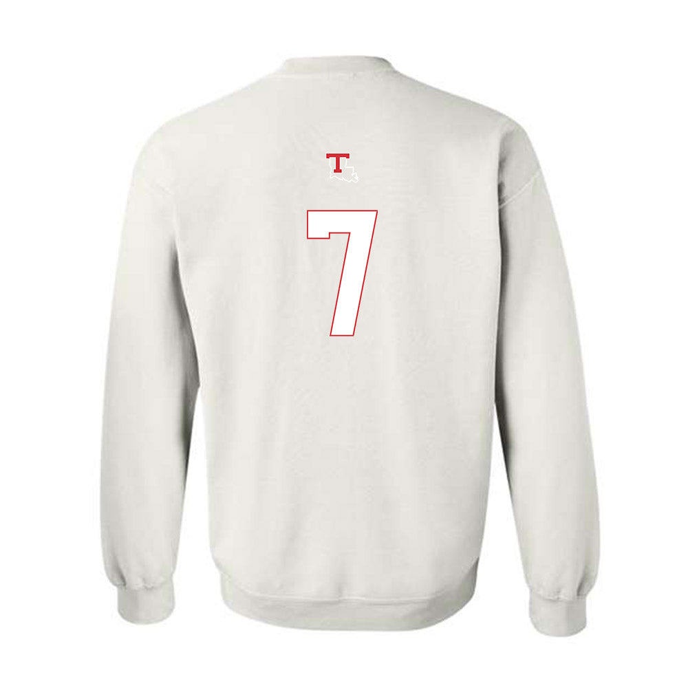 LA Tech - NCAA Softball : Ruby Fidge - Generic Shersey Crewneck Sweatshirt-1