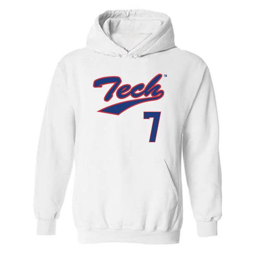 LA Tech - NCAA Softball : Ruby Fidge - Generic Shersey Hooded Sweatshirt-0