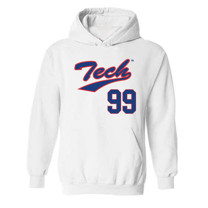 LA Tech - NCAA Softball : Reese Torres - Generic Shersey Hooded Sweatshirt-0