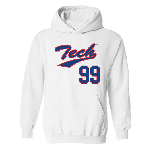 LA Tech - NCAA Softball : Reese Torres - Generic Shersey Hooded Sweatshirt-0