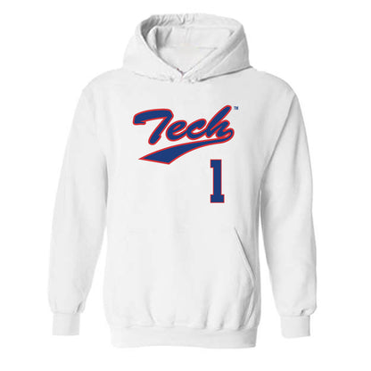 LA Tech - NCAA Softball : Alannah Rogers - Generic Shersey Hooded Sweatshirt-0