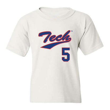 LA Tech - NCAA Softball : Addison Snyder - Generic Shersey Youth T-Shirt-0