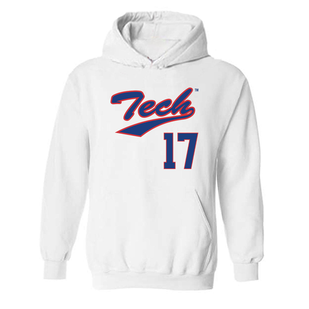 LA Tech - NCAA Softball : Elena Heng - Generic Shersey Hooded Sweatshirt-0