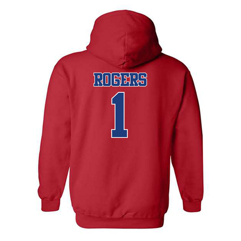 LA Tech - NCAA Softball : Alannah Rogers - Sports Shersey Hooded Sweatshirt-1
