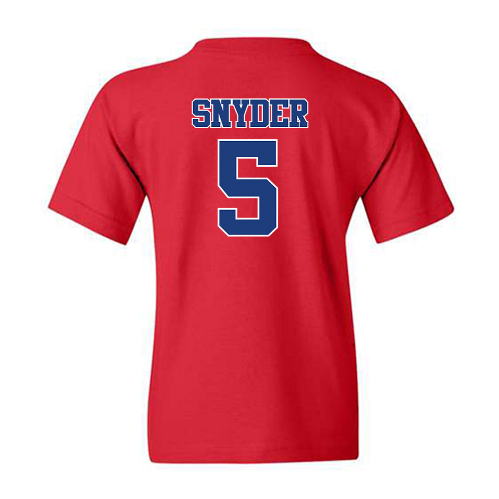 LA Tech - NCAA Softball : Addison Snyder - Sports Shersey Youth T-Shirt-1