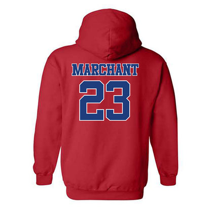 LA Tech - NCAA Softball : Reagan Marchant - Sports Shersey Hooded Sweatshirt-1