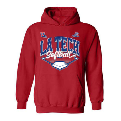LA Tech - NCAA Softball : Reagan Marchant - Sports Shersey Hooded Sweatshirt-0