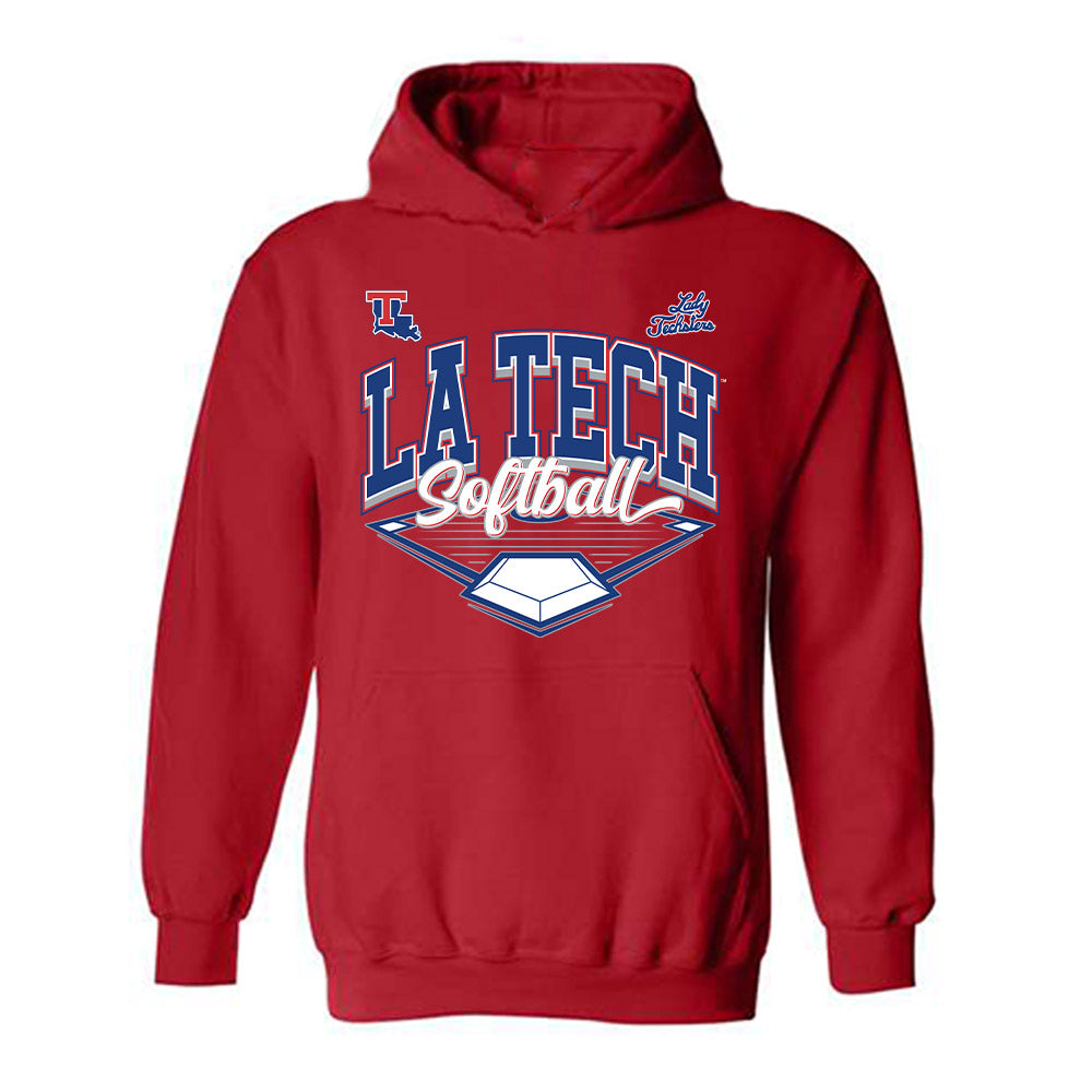 LA Tech - NCAA Softball : Elena Heng - Sports Shersey Hooded Sweatshirt-0