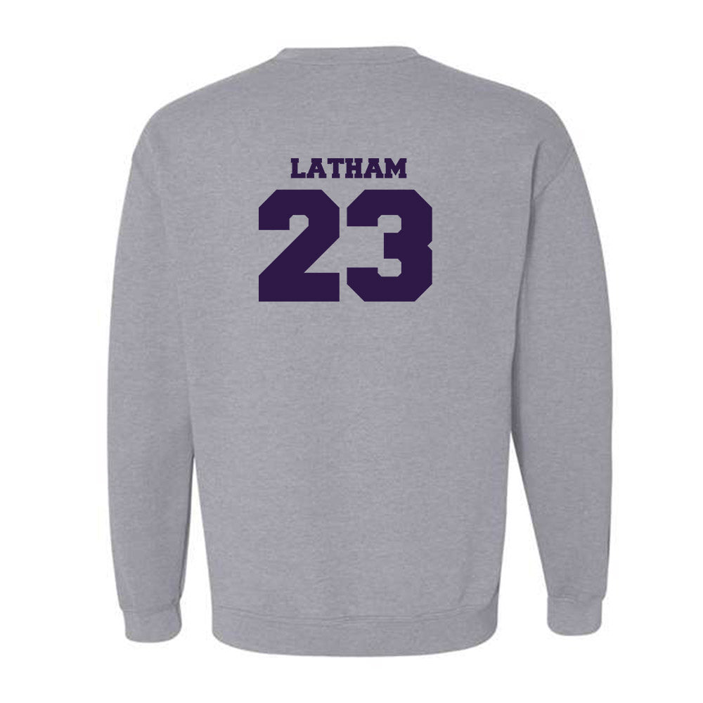 Kansas State - NCAA Women's Volleyball : Lauren Latham - Sports Shersey Crewneck Sweatshirt-1