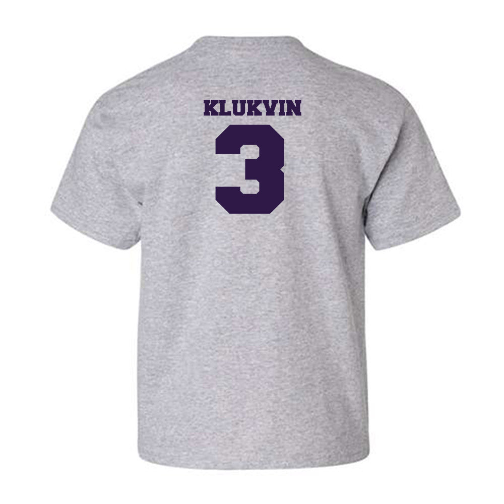 Kansas State - NCAA Women's Volleyball : Alex Klukvin - Sports Shersey Youth T-Shirt-1