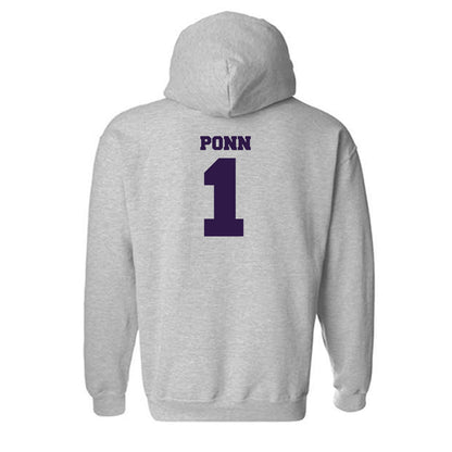 Kansas State - NCAA Women's Volleyball : Caleigh Ponn - Sports Shersey Hooded Sweatshirt-1