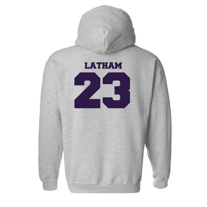 Kansas State - NCAA Women's Volleyball : Lauren Latham - Sports Shersey Hooded Sweatshirt-1