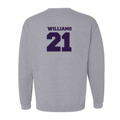 Kansas State - NCAA Women's Volleyball : Jordyn Williams - Sports Shersey Crewneck Sweatshirt-1