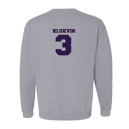 Kansas State - NCAA Women's Volleyball : Alex Klukvin - Sports Shersey Crewneck Sweatshirt-1