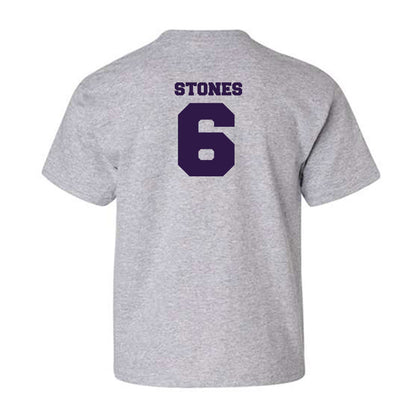 Kansas State - NCAA Women's Volleyball : Avery Stones - Sports Shersey Youth T-Shirt-1