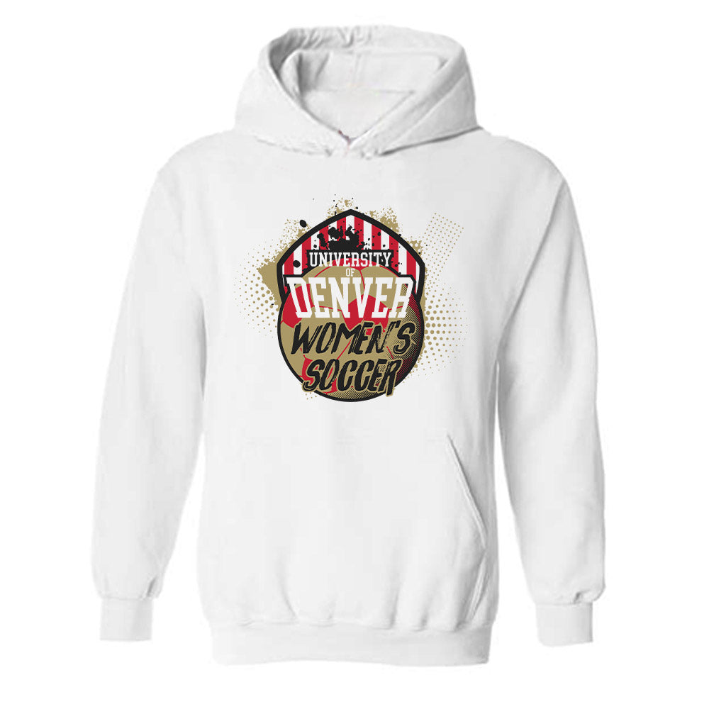 DU - NCAA Women's Soccer : Luci Vincent - Sports Shersey Hooded Sweatshirt-0