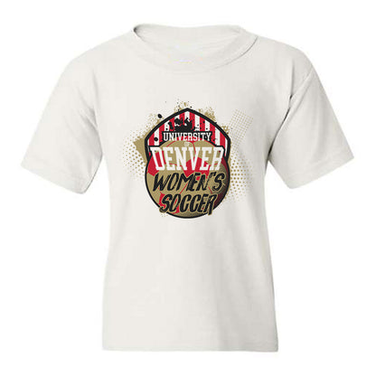 DU - NCAA Women's Soccer : Audrey Miller - Sports Shersey Youth T-Shirt-0